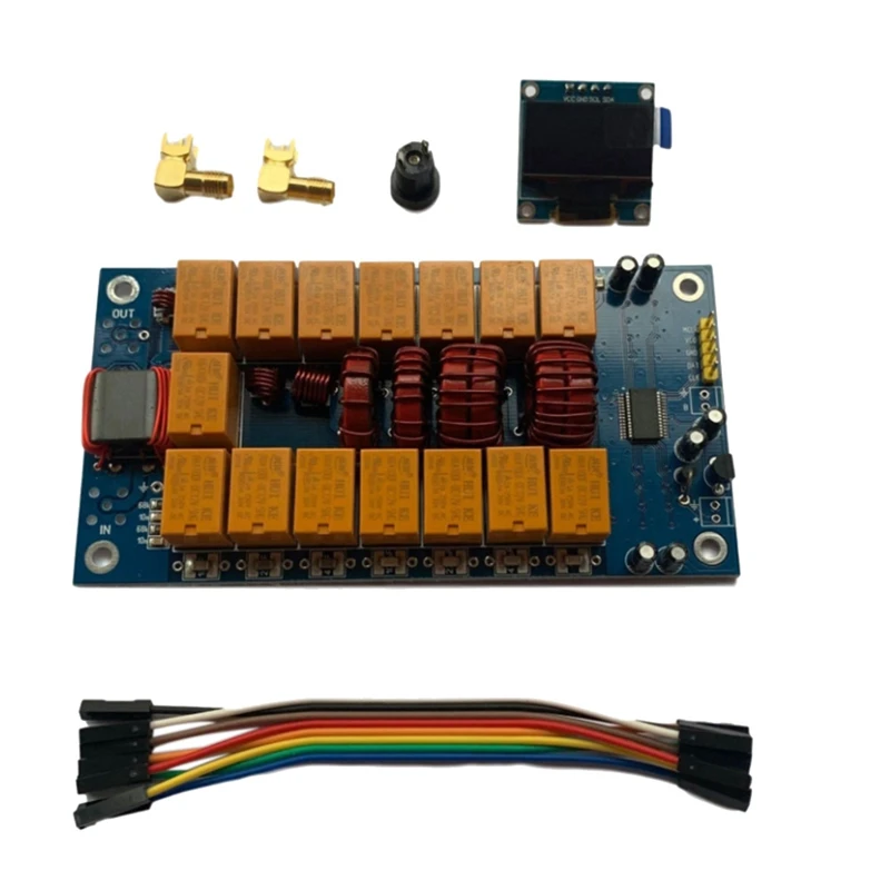 MINI 0.96 Inch OLED ATU100 1.8-50Mhz Automatic Antenna Tuner DIY Kit 100W Automatic Antenna Tuning
MINI 0.96 Inch OLED ATU100 1.8-50Mhz Automatic Antenna Tuner DIY Kit 100W Automatic Antenna Tuning
