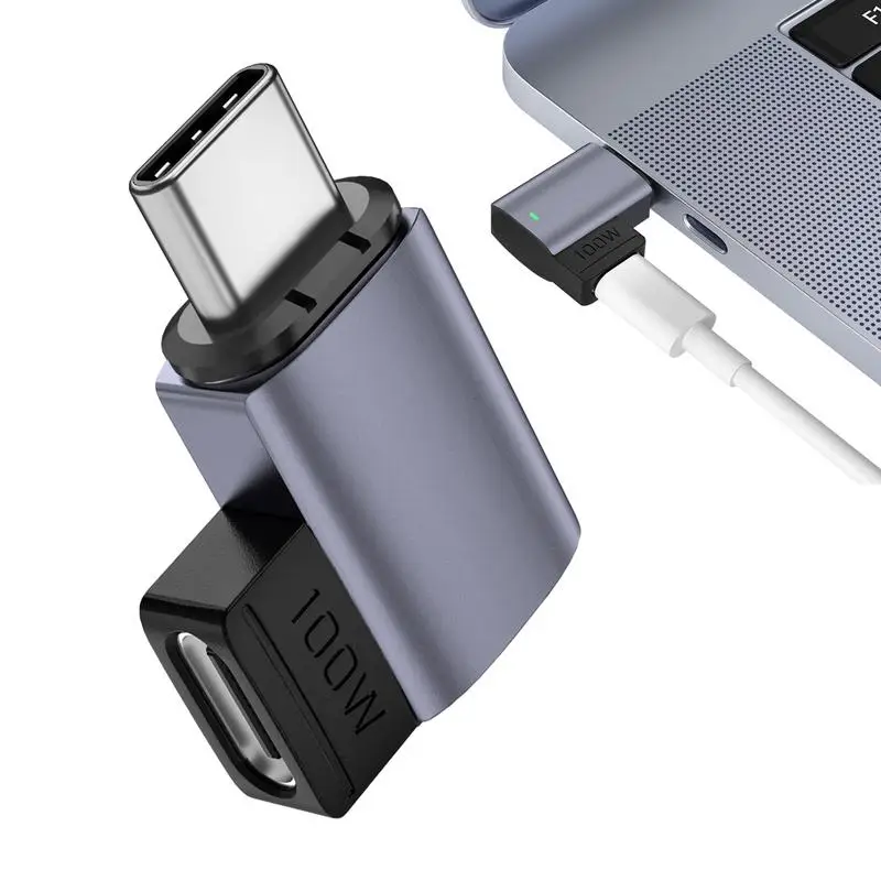 USB To Type C Adapter PD100W Data Transfer Magnetic Adapters 24Pins Type C Connector Notebook Mobile Phone And USB C Laptop
USB To Type C Adapter PD100W Data Transfer Magnetic Adapters 24Pins Type C Connector Notebook Mobile Phone And USB C Laptop