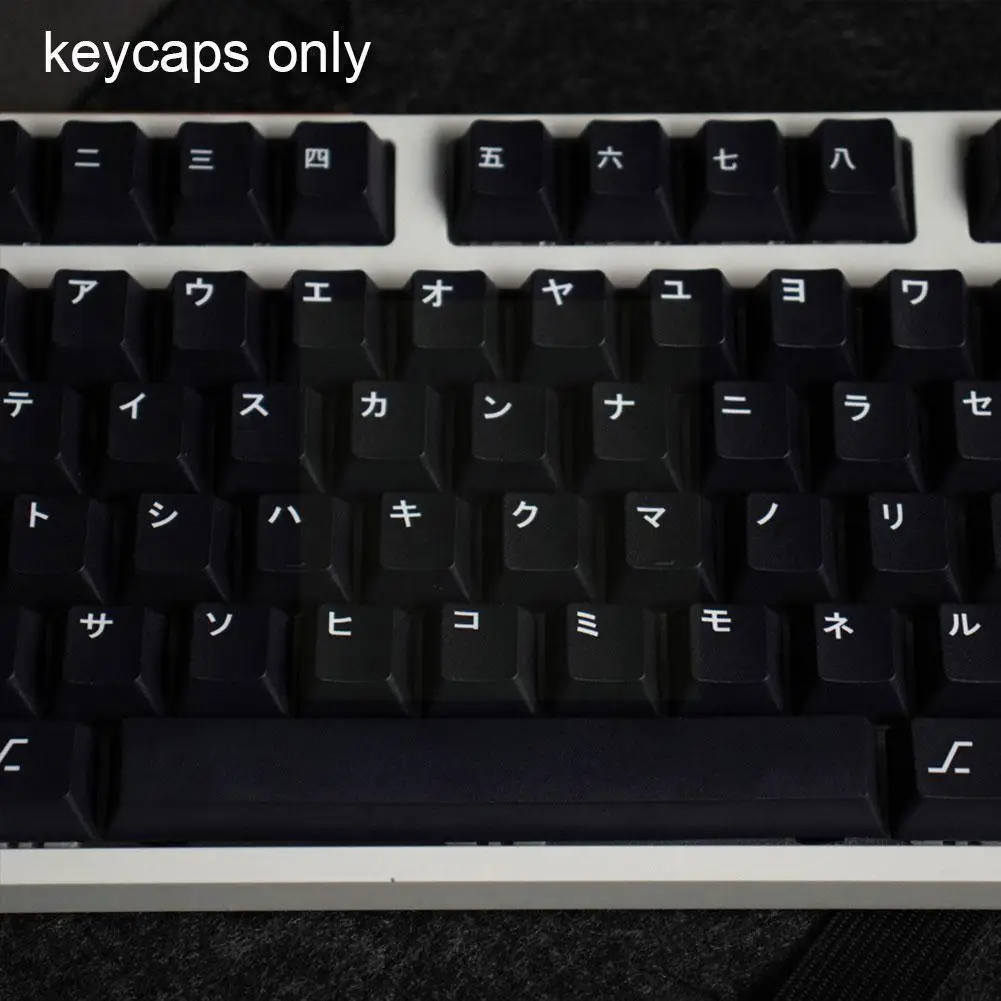 

137 клавиши GMK WoB KATAKANA Clone PBT Keycap Profile для механической клавиатуры CHERRY MX Switch DYE-SUB 61/64/87/96/104 макет Q9Z2