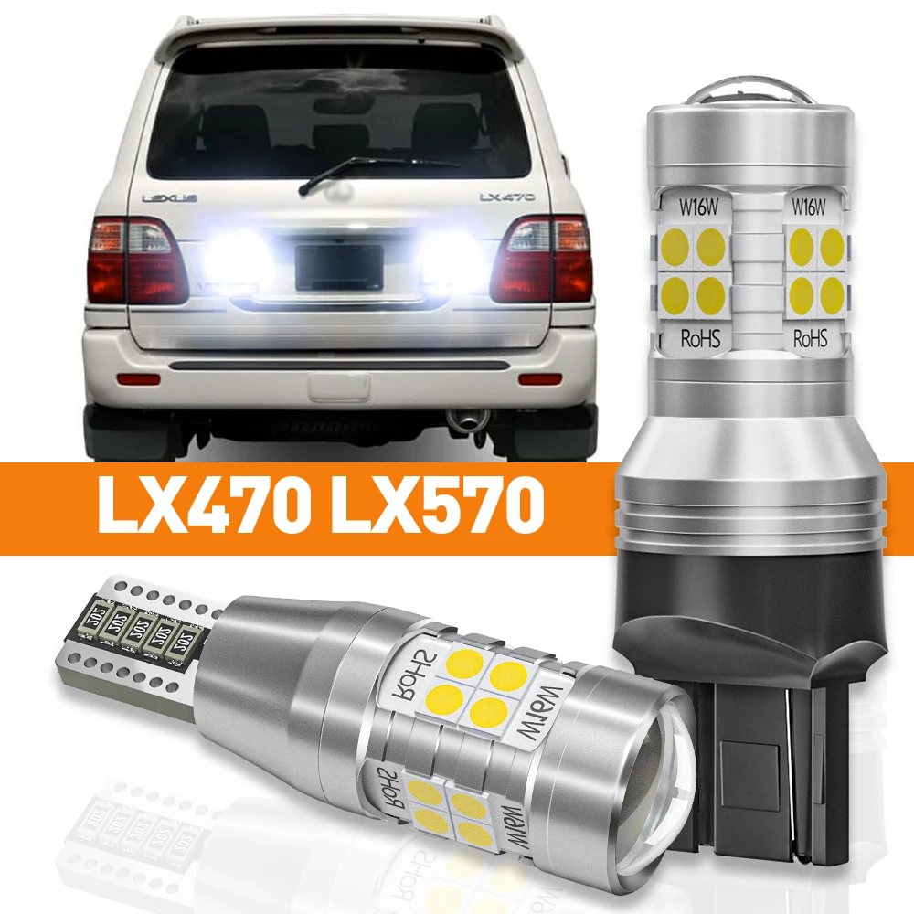 2pcs LED Reverse Light For Lexus LX470 LX570 2000-2017 2007 2008 2009 2010 2011 2012 2013 2014 Accessories Canbus Lamp
2pcs LED Reverse Light For Lexus LX470 LX570 2000-2017 2007 2008 2009 2010 2011 2012 2013 2014 Accessories Canbus Lamp