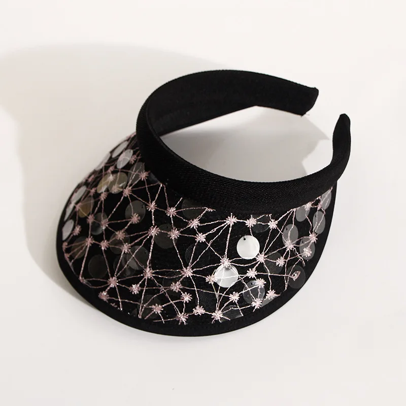 New Outdoor Large Brim Causal Sequin Lace Straw Hat Visors Beach Ladies Caps Empty Top Cap Summer Holiday Sunscreen Hats Women
New Outdoor Large Brim Causal Sequin Lace Straw Hat Visors Beach Ladies Caps Empty Top Cap Summer Holiday Sunscreen Hats Women