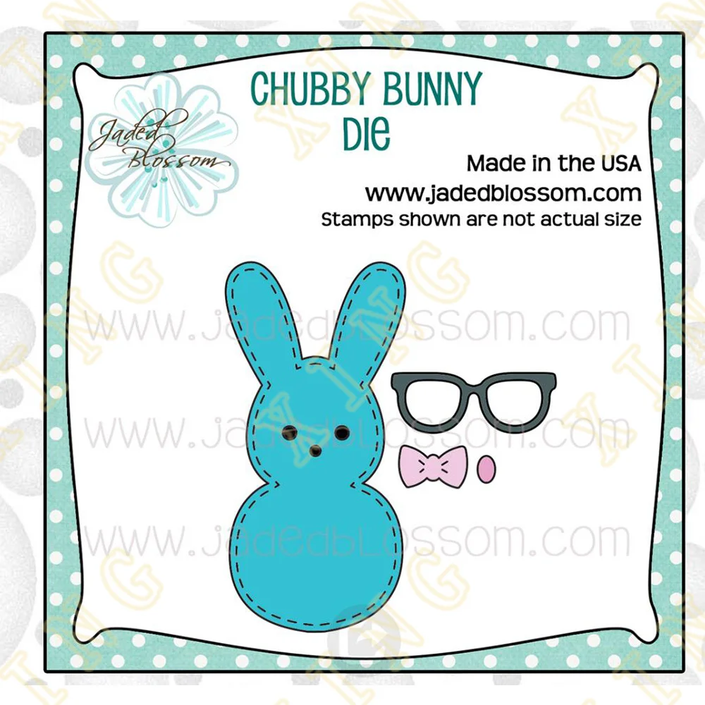 New Easter Chubby Bunny Metal Cutting Dies Scrapbook Diary Decoration Stencil Embossing Template DIY Greeting Card Handmade
New Easter Chubby Bunny Metal Cutting Dies Scrapbook Diary Decoration Stencil Embossing Template DIY Greeting Card Handmade