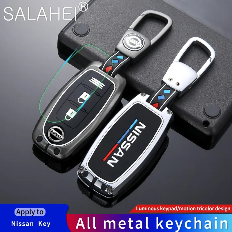 

Car Key Cover Fob Case For Nissan Leaf Micra Qashqai J11 J10 X-Trail T32 Versa Note Patrol Juke Tiida Altima Pathfinder Kicks