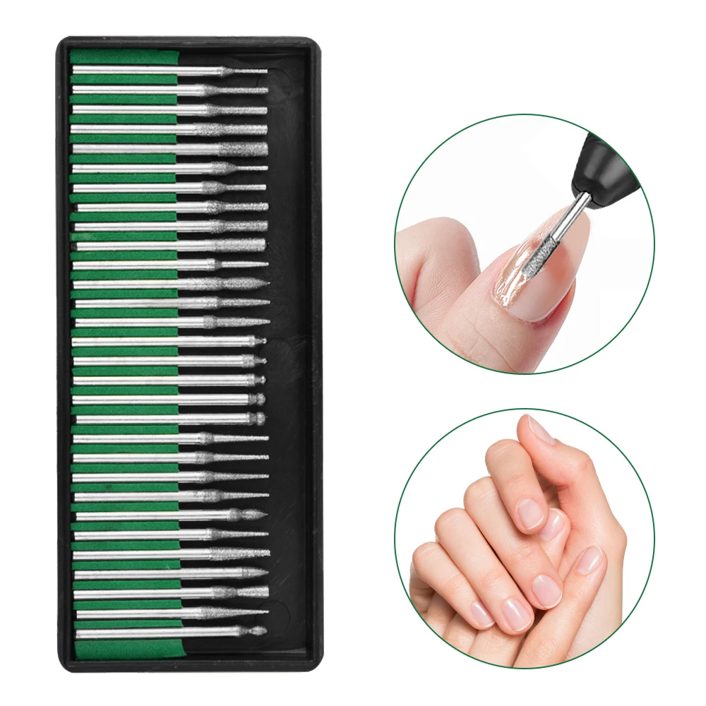 30 Tapered Safety Carbide Nail Drill Bits With Cut Drills Carbide Milling Cutter For Manicure Remove Gel Nails Accessories
30 Tapered Safety Carbide Nail Drill Bits With Cut Drills Carbide Milling Cutter For Manicure Remove Gel Nails Accessories