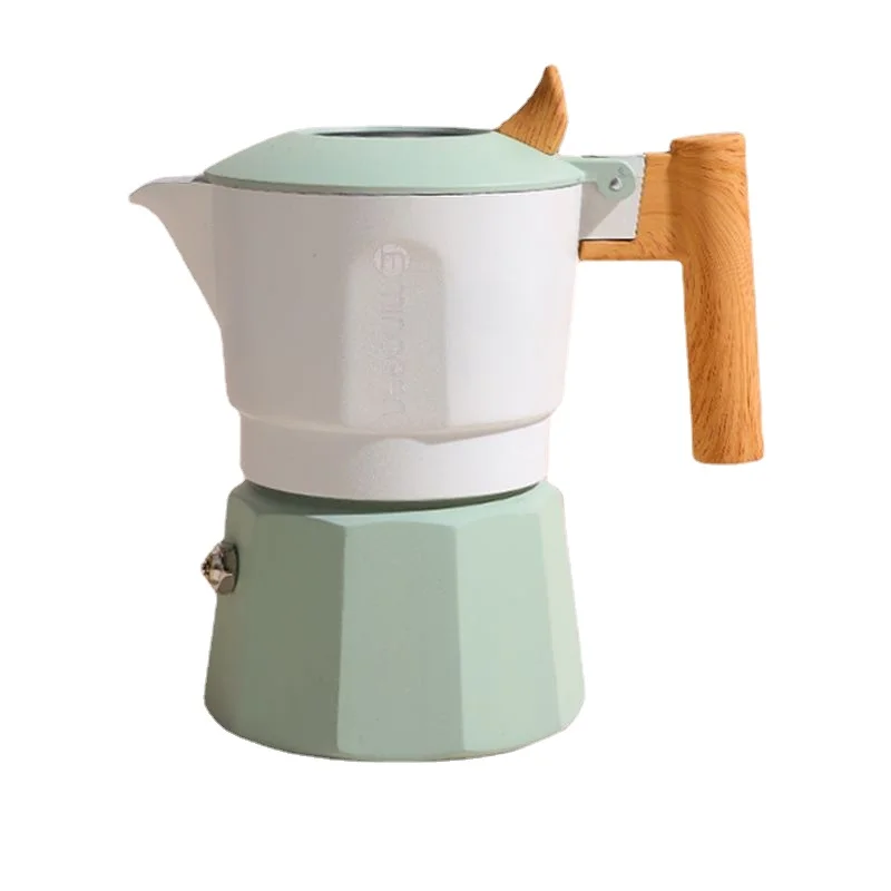 Retro Designed Moka Pot with Dual Valve High Pressure for Rich Espresso at Home or Outdoors
Retro Designed Moka Pot with Dual Valve High Pressure for Rich Espresso at Home or Outdoors