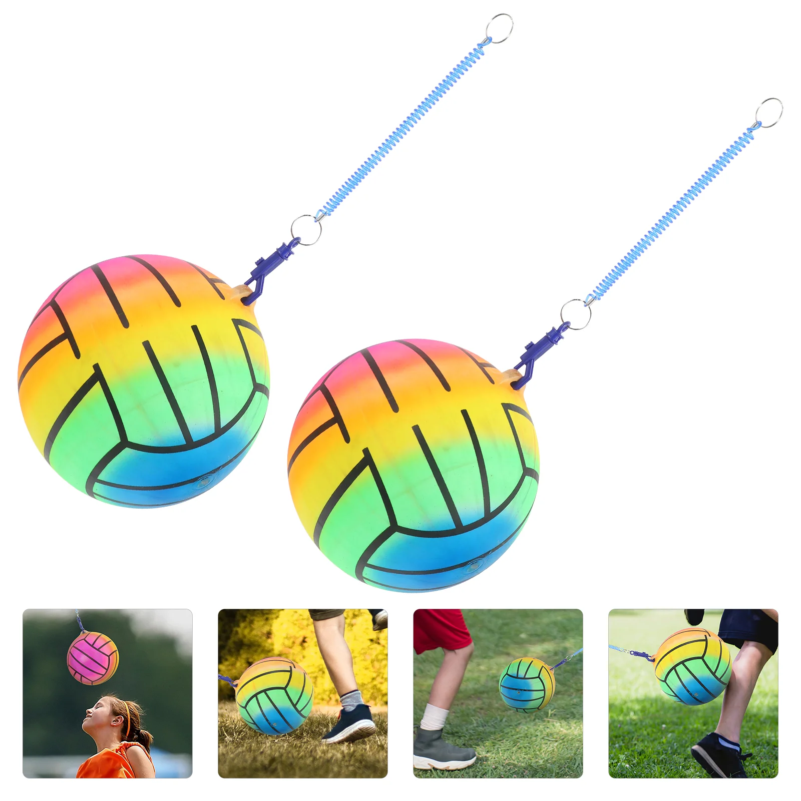2 Pcs Pvc Inflatable Volleyball Handball Kids Playground Children's Toys Lightweight Set Kick Balls
2 Pcs Pvc Inflatable Volleyball Handball Kids Playground Children's Toys Lightweight Set Kick Balls