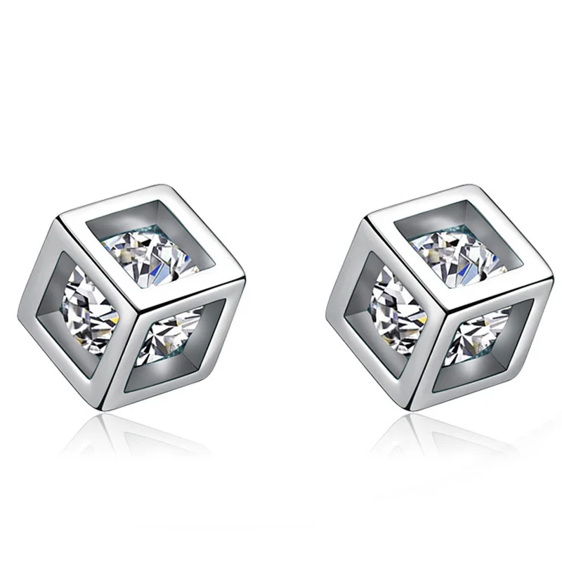 925 Stamp Cube Zircon Stud Earrings For Women Simple Small Earrings Wedding Party Luxury Fashion Jewelry
925 Stamp Cube Zircon Stud Earrings For Women Simple Small Earrings Wedding Party Luxury Fashion Jewelry