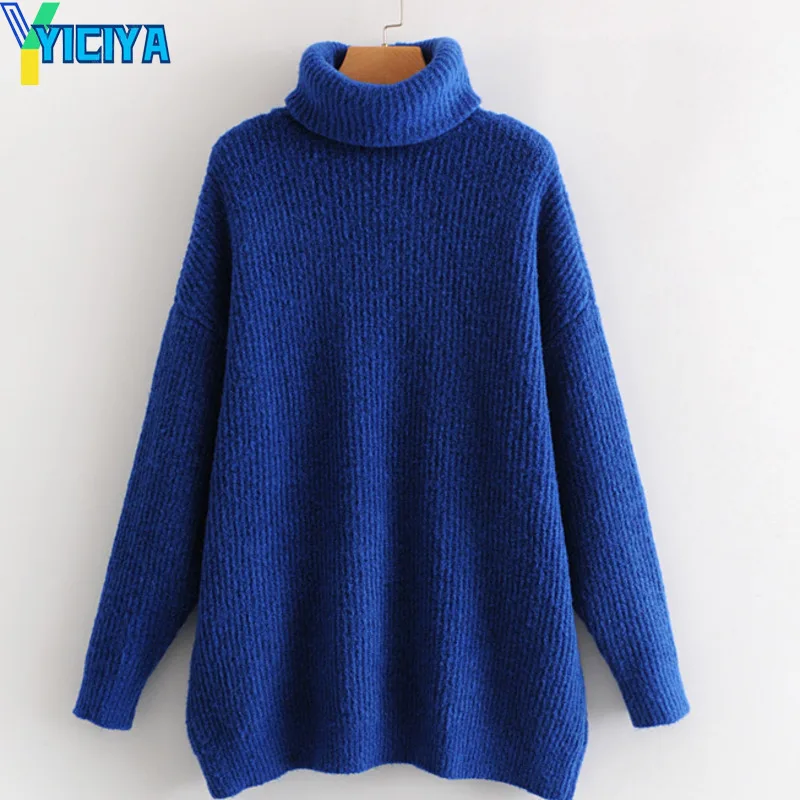 YICIYA Solid Color Turtleneck Sweater Thermal Pullover Knit Mid-length Women Knitting Pullover Sweater Crop Top Women's Shirts
YICIYA Solid Color Turtleneck Sweater Thermal Pullover Knit Mid-length Women Knitting Pullover Sweater Crop Top Women's Shirts