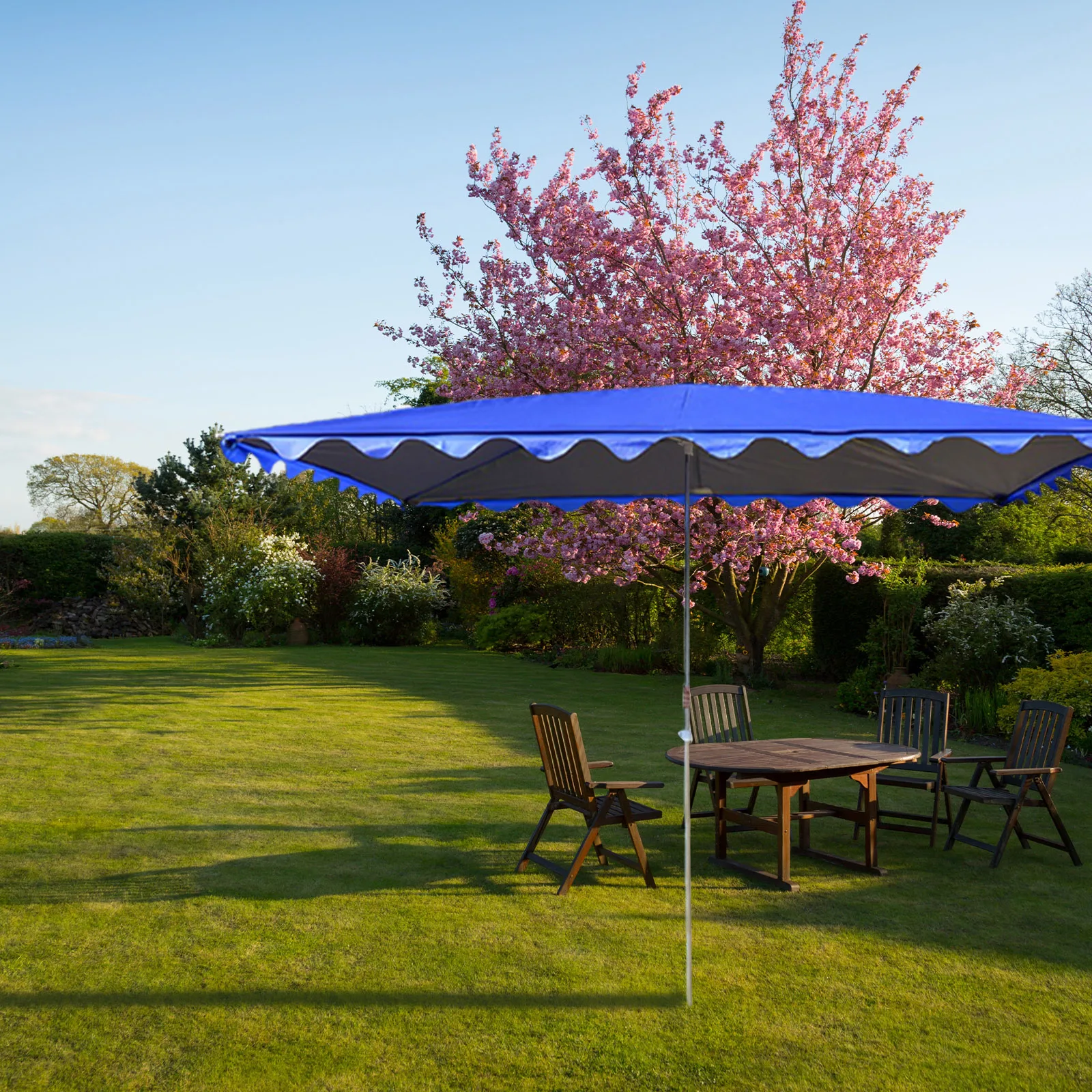 Waterproof Sunshade Replacement Umbrella Cloth Ray-proof Durable Polyester New Style Four Corners Thickened Double Layer
Waterproof Sunshade Replacement Umbrella Cloth Ray-proof Durable Polyester New Style Four Corners Thickened Double Layer