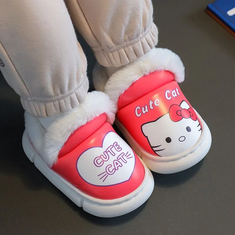 Kawaii Sanrio Anime Cotton Children Adults Slippers Hello Kittys Cute Kids Cartoon Home Anti-Skid Warm Plush Cotton Shoes Girls
Kawaii Sanrio Anime Cotton Children Adults Slippers Hello Kittys Cute Kids Cartoon Home Anti-Skid Warm Plush Cotton Shoes Girls