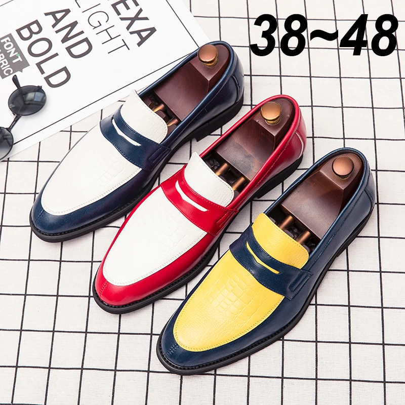 Туфли мужские классические деловые, кожа, Роскошные, для свадьбы, офиса, деловые, итальянские Лоферы для вождения, 38 ~ 48
Туфли мужские классические деловые, кожа, Роскошные, для свадьбы, офиса, деловые, итальянские Лоферы для вождения, 38 ~ 48