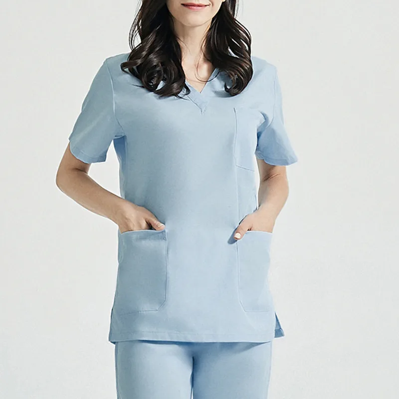 Dental Hospital Staff Scrubs Top Nurse Uniform for Male Female Dental Clinic Supplies Nurse Women Uniforms Shirt Medical Uniform
Dental Hospital Staff Scrubs Top Nurse Uniform for Male Female Dental Clinic Supplies Nurse Women Uniforms Shirt Medical Uniform