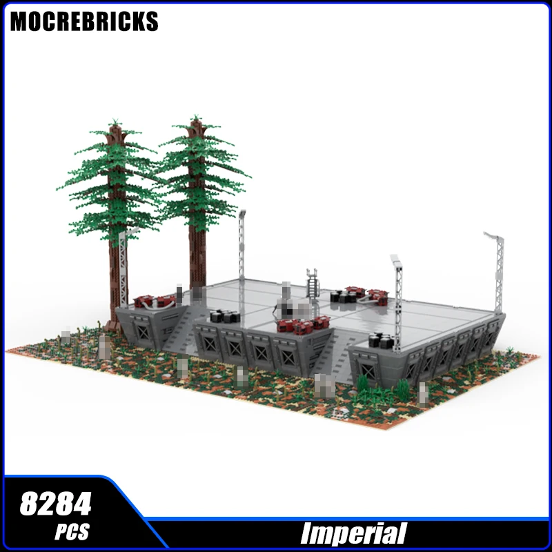 Архитектурная императорская посадочная платформа на Endor MOC, строительные блоки, Сборная модель, игрушки, детский Рождество
Архитектурная императорская посадочная платформа на Endor MOC, строительные блоки, Сборная модель, игрушки, детский Рождество