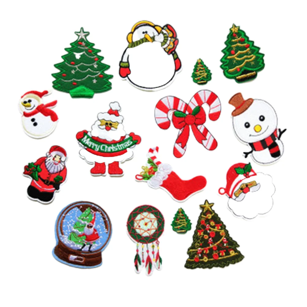 Patch Christmas Embroidered Clothes Appliqueironsew Stickers Appliques Xmas Diy Apparel Santa Cloth Embroidery Sewing Repair
Patch Christmas Embroidered Clothes Appliqueironsew Stickers Appliques Xmas Diy Apparel Santa Cloth Embroidery Sewing Repair