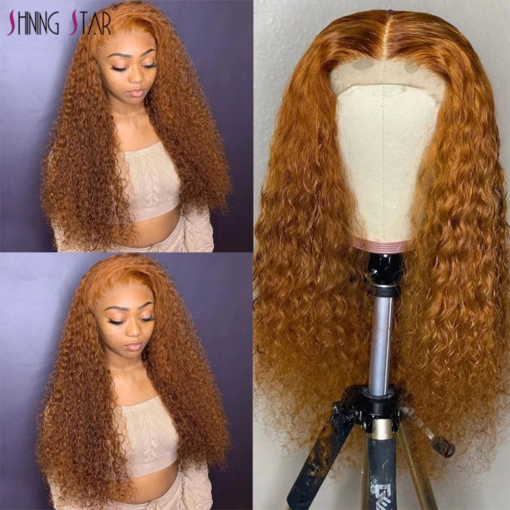 Ginger Blonde Water Wave Lace Front Human Hair Wigs Straight Body Wave Curly 13x4x4 Lace Frontal Wigs Human Hair PrePlucked Remy
Ginger Blonde Water Wave Lace Front Human Hair Wigs Straight Body Wave Curly 13x4x4 Lace Frontal Wigs Human Hair PrePlucked Remy
