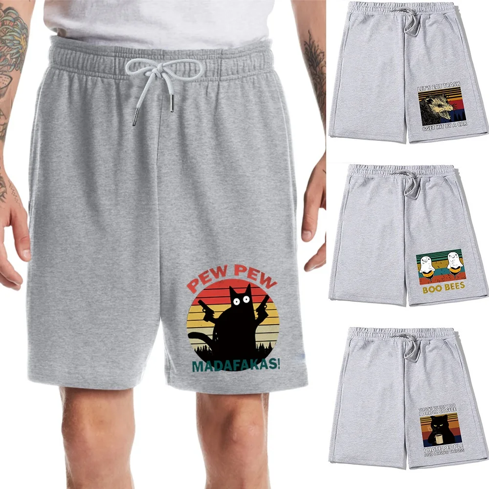 Fashion Summer Men's Elastic Waist Shorts Outdoor Jogging Cycling Breathable Beach Scanties Street Casual Pew Print Short Pants
Fashion Summer Men's Elastic Waist Shorts Outdoor Jogging Cycling Breathable Beach Scanties Street Casual Pew Print Short Pants