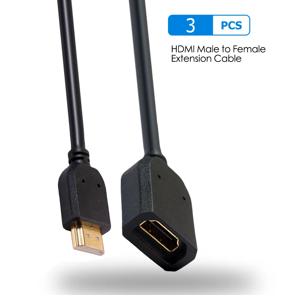 Multi-function HDMI-compatible Extension Cable Male to Female Support 4K Electronic Equipment Extension Cable for Google
Multi-function HDMI-compatible Extension Cable Male to Female Support 4K Electronic Equipment Extension Cable for Google