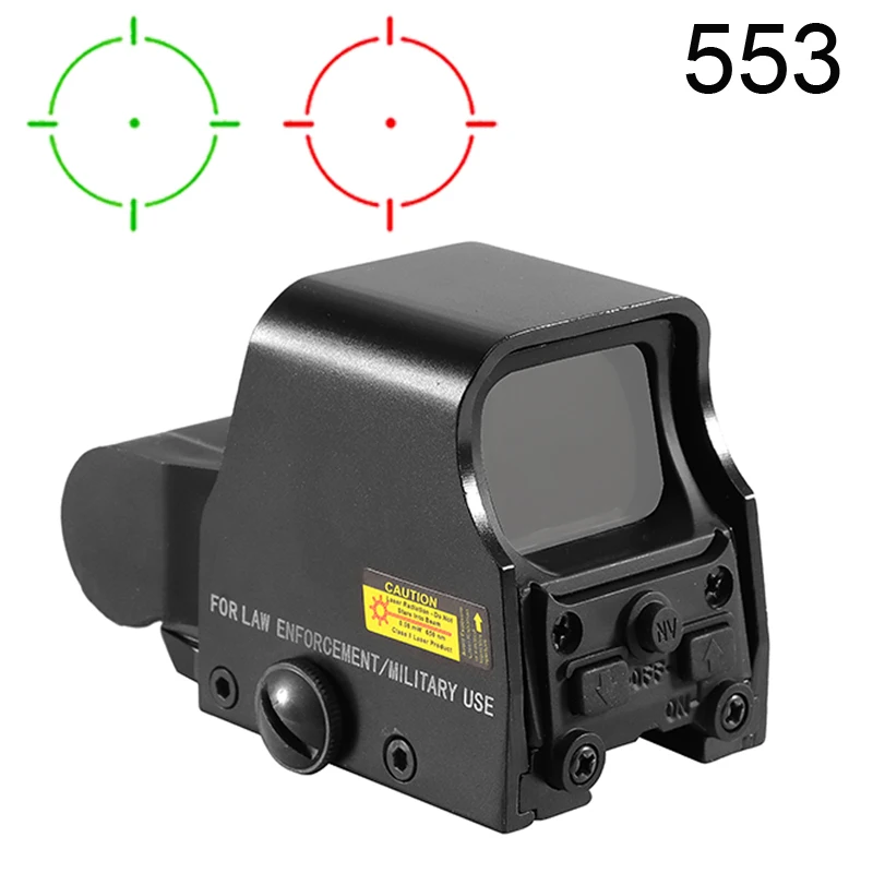 Tactical 553 Green Red Dot Holographic Sight Scope Hunting Reflex Riflescope for Airsoft Gun Collimator Sight with 20mm Mount
Tactical 553 Green Red Dot Holographic Sight Scope Hunting Reflex Riflescope for Airsoft Gun Collimator Sight with 20mm Mount