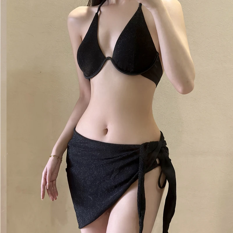2023 Mermaid Glitter Cloth Senior Sexy Luxury Royal Sister Sexy Two-Piece Swimsuit Female Bikini Three-Piece Set
2023 Mermaid Glitter Cloth Senior Sexy Luxury Royal Sister Sexy Two-Piece Swimsuit Female Bikini Three-Piece Set