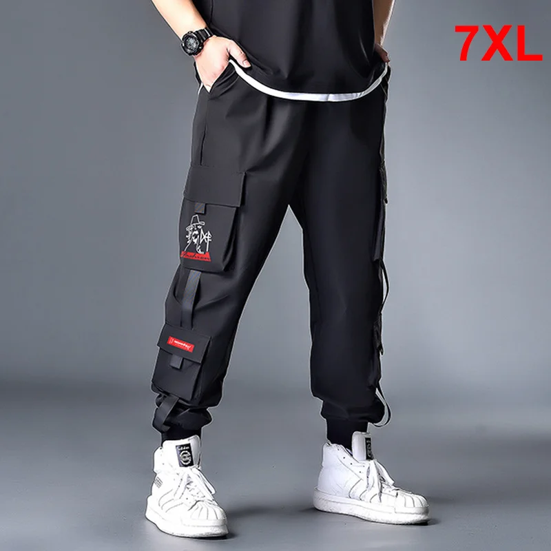 Men Jogger Streetwear Casual Cargo Pant Oversize Sweatpants Pocket Elastic Waist Trousers Plus Size 6XL 7XL HX409
Men Jogger Streetwear Casual Cargo Pant Oversize Sweatpants Pocket Elastic Waist Trousers Plus Size 6XL 7XL HX409
