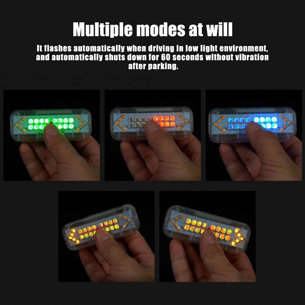 3V Motorcycle Helmet Mount Turn Signal Stop Brake Light Solar Gravity LED Lamps Solar Automatic Quick Charging For Bike Bicycle
3V Motorcycle Helmet Mount Turn Signal Stop Brake Light Solar Gravity LED Lamps Solar Automatic Quick Charging For Bike Bicycle