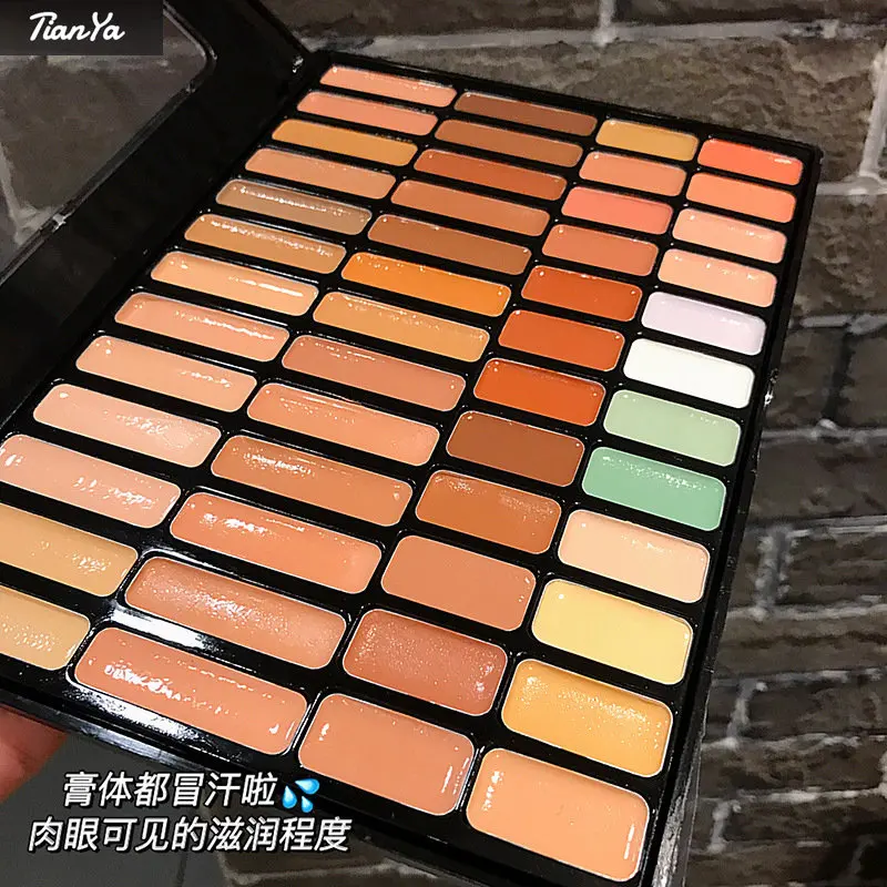 50 Shades Concealer Palette Covers Dark Circles Redness Foundation Face Makeup Contouring Palette Full Coverage Concealer
50 Shades Concealer Palette Covers Dark Circles Redness Foundation Face Makeup Contouring Palette Full Coverage Concealer