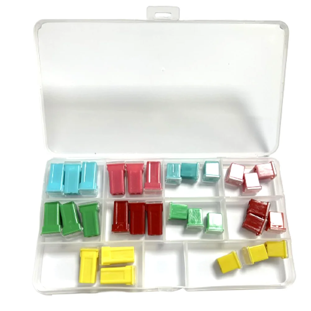 High Quality Blade Fuses Mixed Set 20-60A 30 Pack Car Accessories DC 12-32V Interior Parts Low & High Replacement
High Quality Blade Fuses Mixed Set 20-60A 30 Pack Car Accessories DC 12-32V Interior Parts Low & High Replacement