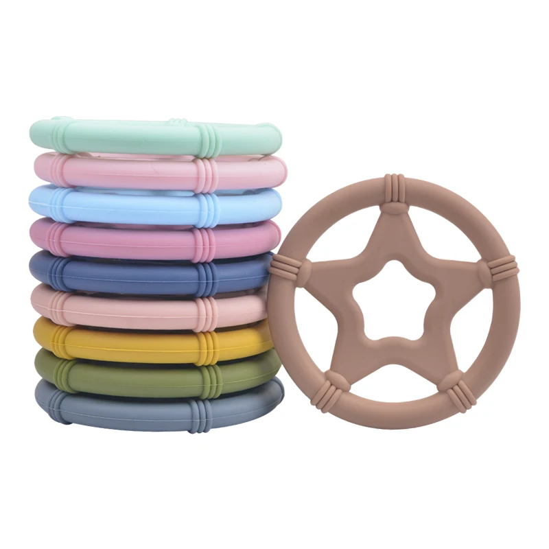 Safe Cartoon Silicone Baby Teethers Star 1PC Food Grade Silicone Tiny Rod Children's Goods Nurse Gift Baby Teether Toys
Safe Cartoon Silicone Baby Teethers Star 1PC Food Grade Silicone Tiny Rod Children's Goods Nurse Gift Baby Teether Toys