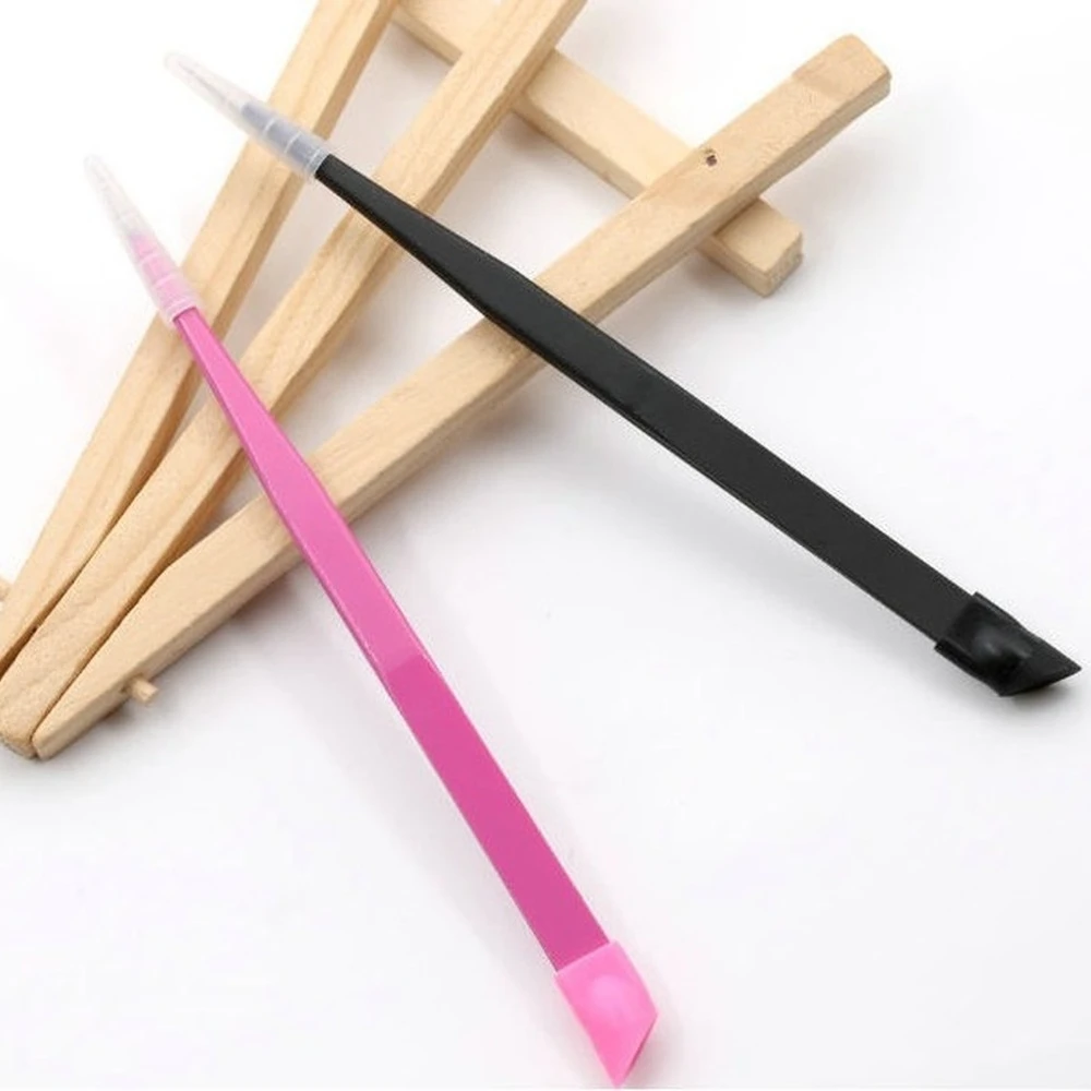 1pc 2 heads Straight Nail Tweezers with Silicone Pressing Head for 3D Sticker Rhinestones Water Sticker Picker Metal Nails Tools
1pc 2 heads Straight Nail Tweezers with Silicone Pressing Head for 3D Sticker Rhinestones Water Sticker Picker Metal Nails Tools