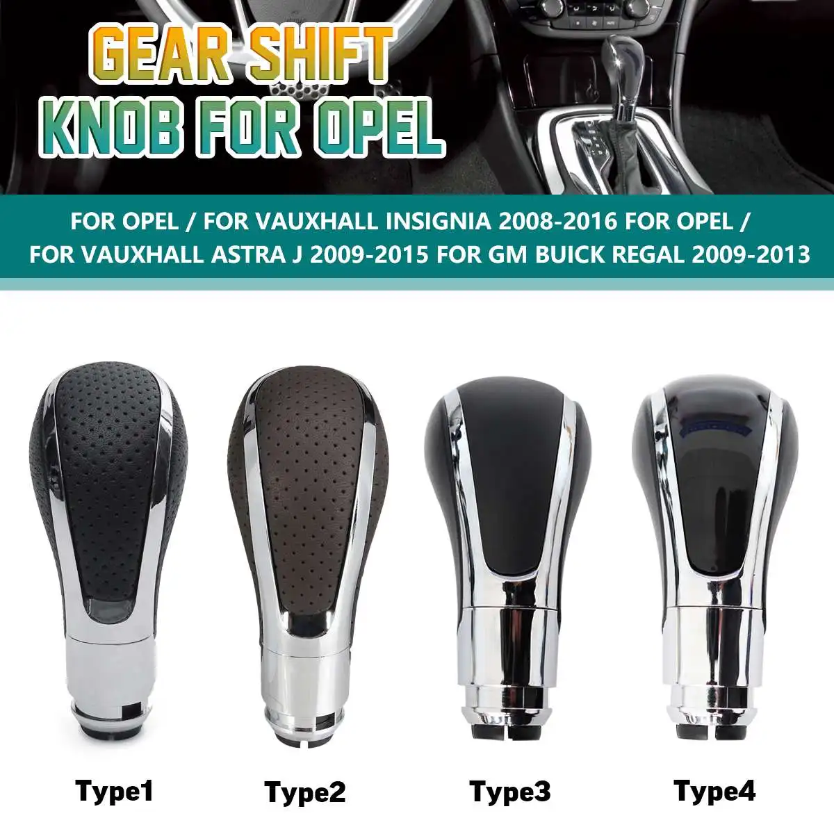 Automatic Gear Shift Knob Shifter Knob Lever Stick For GM for Buick Regal For Opel Vauxhall Insignia Astra J 2008-2016
Automatic Gear Shift Knob Shifter Knob Lever Stick For GM for Buick Regal For Opel Vauxhall Insignia Astra J 2008-2016