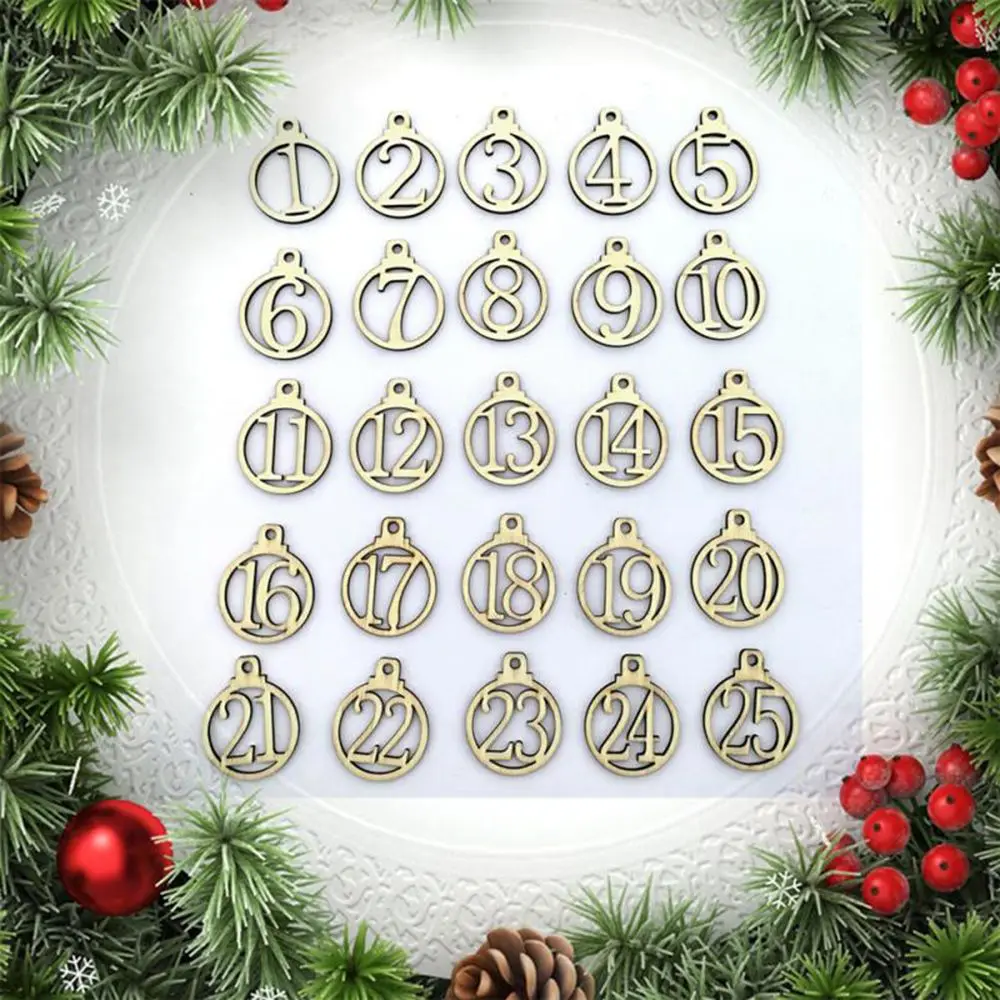 Family Reunion Wooden Xmas Gift Hanging Tags Advent Countdown 1-25 Christmas Calendar Number Label
Family Reunion Wooden Xmas Gift Hanging Tags Advent Countdown 1-25 Christmas Calendar Number Label