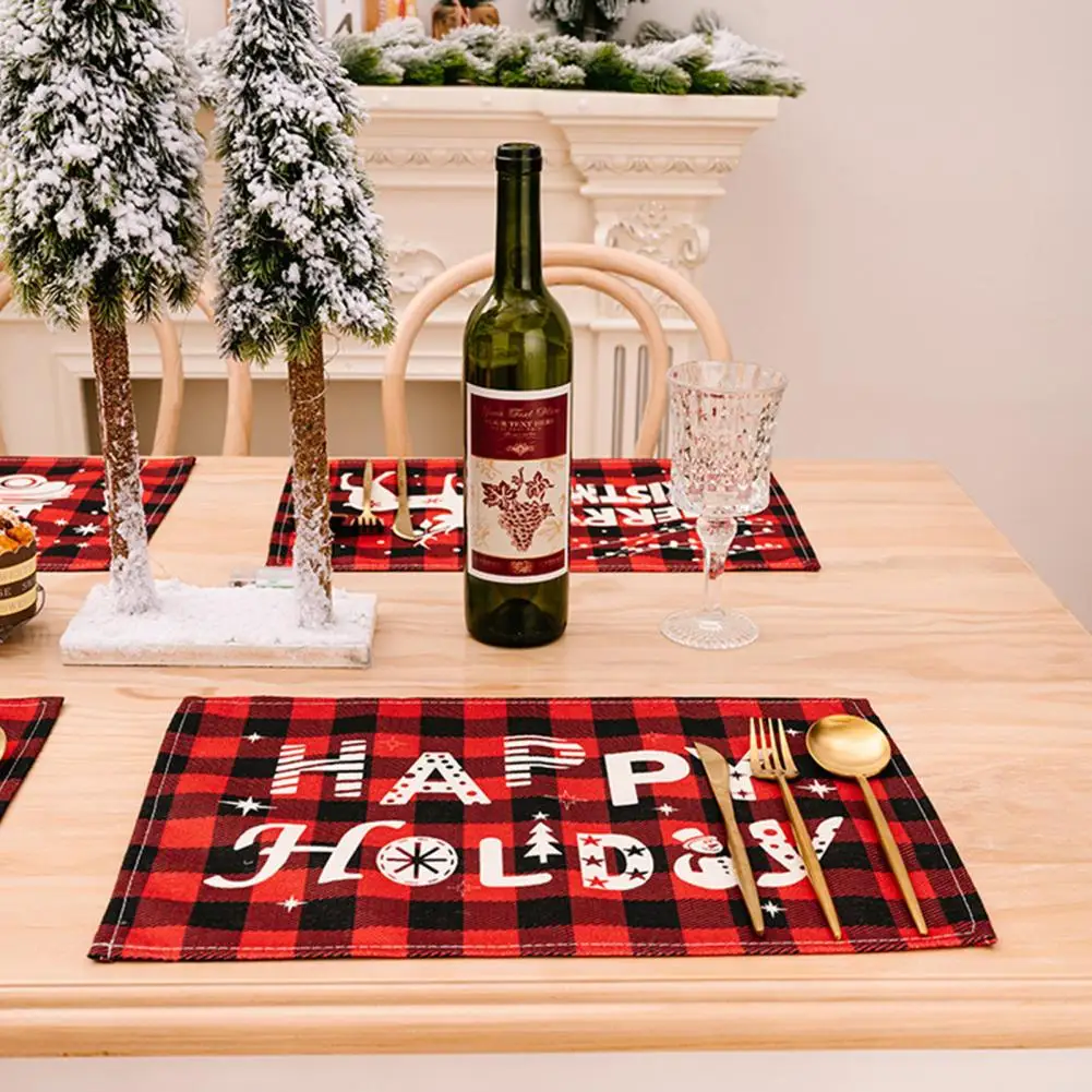 Convenient Thicker Temperature Resistant Large Size Xmas Table Mat Christmas Dining Mat Christmas Table Placemat
Convenient Thicker Temperature Resistant Large Size Xmas Table Mat Christmas Dining Mat Christmas Table Placemat