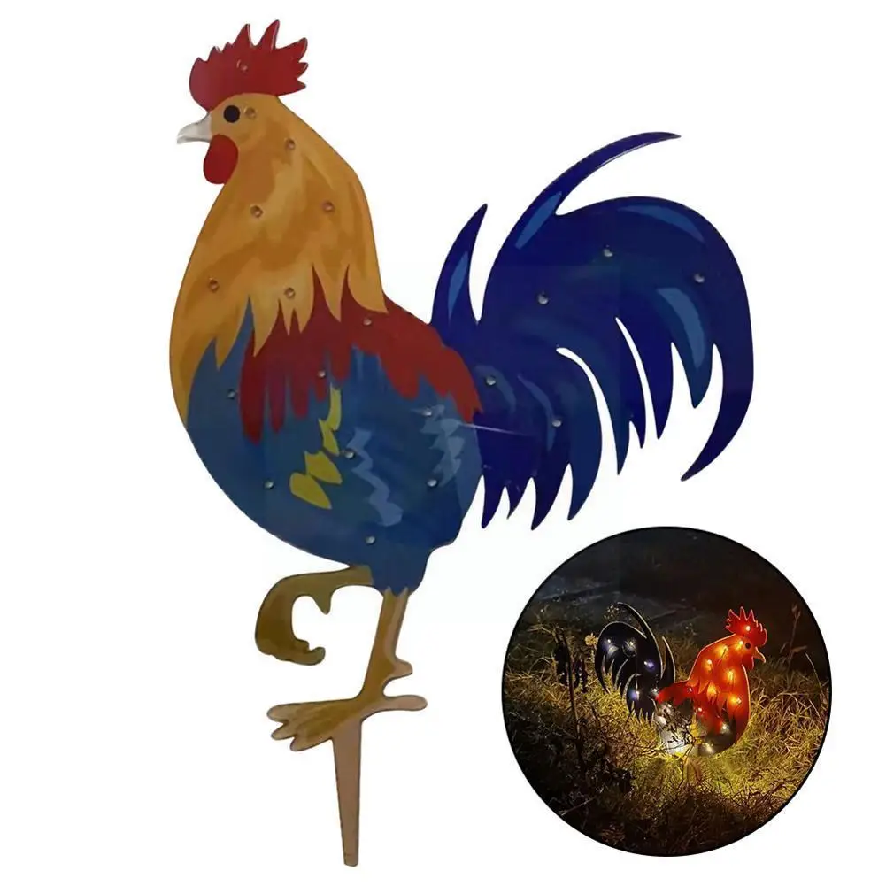 Light Up Chicken Art Yard Lawn Ornaments Rooster With Decor Garden Patio Outdoor Lights Decoration Lawn Home C3a9
Light Up Chicken Art Yard Lawn Ornaments Rooster With Decor Garden Patio Outdoor Lights Decoration Lawn Home C3a9