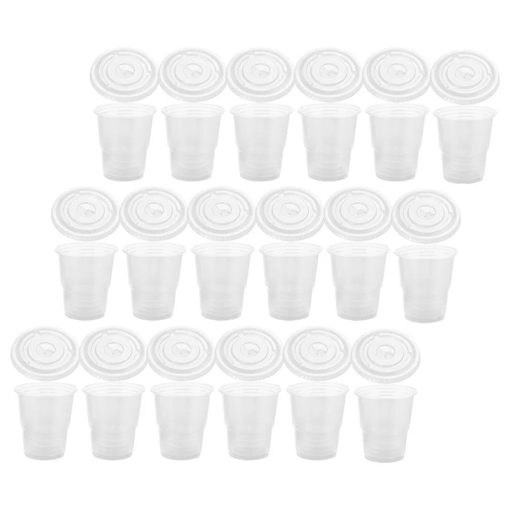 50 Pcs Go Coffee Cups Drinking Water Plastic Containers Lid Plastic Disposable Cool Beverage Pp Outdoor
50 Pcs Go Coffee Cups Drinking Water Plastic Containers Lid Plastic Disposable Cool Beverage Pp Outdoor