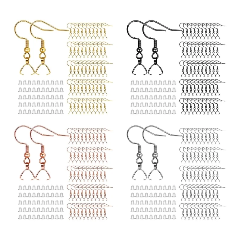Silver Pendant Clasp Earring Hooks Fish Hook Ear Wires with Pinch Bails Earplugs for Jewelry Making Earring Parts
Silver Pendant Clasp Earring Hooks Fish Hook Ear Wires with Pinch Bails Earplugs for Jewelry Making Earring Parts