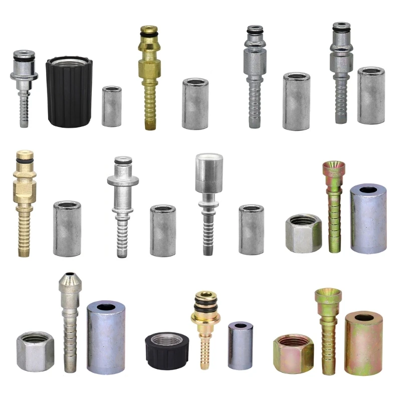 Multistyle High Pressure Washer Hose Insert Fittings Car Washer Accessories Simple Installation Stainless Steel Durable
Multistyle High Pressure Washer Hose Insert Fittings Car Washer Accessories Simple Installation Stainless Steel Durable