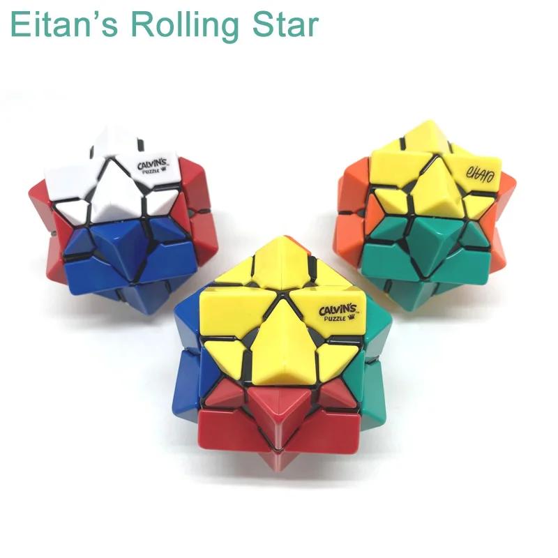 Eitan's Rolling Star Magic Cube Calvin's Puzzles Neo Professional Speed Twisty Puzzle Brain Teasers Educational Toys
Eitan's Rolling Star Magic Cube Calvin's Puzzles Neo Professional Speed Twisty Puzzle Brain Teasers Educational Toys