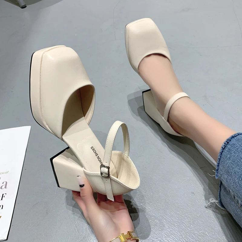 Chunky Fashion Pumps Women Shoes High Heels Sandals Luxury Brand 2022 New Spring Summer Pu Leather Party Dress Designer Mujer
Chunky Fashion Pumps Women Shoes High Heels Sandals Luxury Brand 2022 New Spring Summer Pu Leather Party Dress Designer Mujer