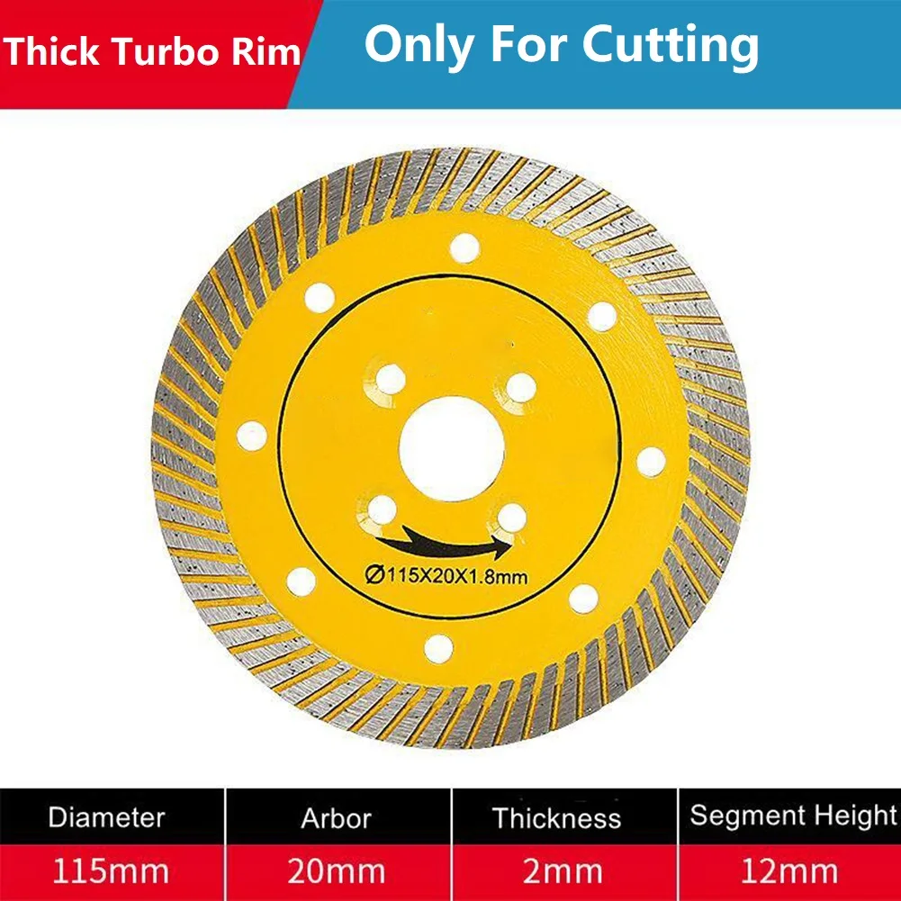1PC 115mm Turbo Diamond Circular Saw Blade Cutting Disc For Granite Marble Tiles Diamond Blades Air Tool Accessories Saw Blades
1PC 115mm Turbo Diamond Circular Saw Blade Cutting Disc For Granite Marble Tiles Diamond Blades Air Tool Accessories Saw Blades
