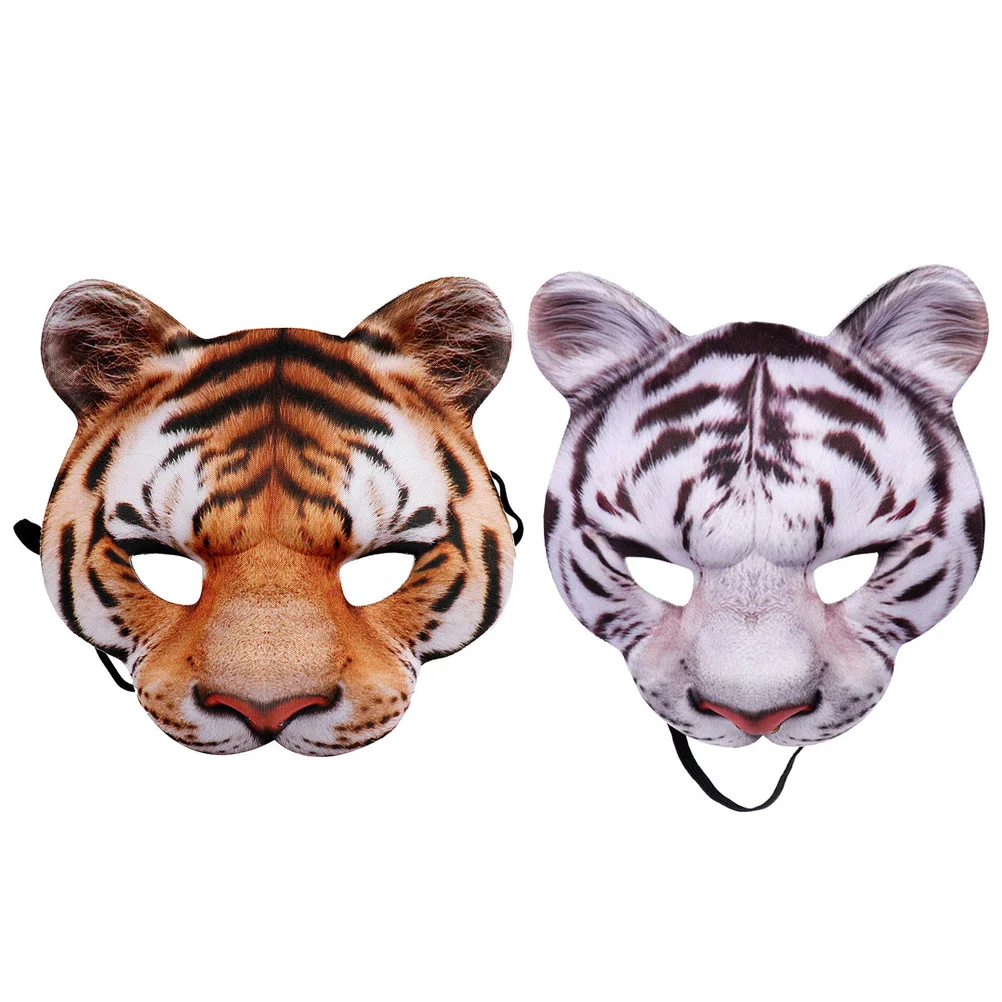 Tiger Headgear Creepy Face Cover Tiger Cosplay Face Cover Party Headgear Prop Halloween Dog Dress Up
Tiger Headgear Creepy Face Cover Tiger Cosplay Face Cover Party Headgear Prop Halloween Dog Dress Up
