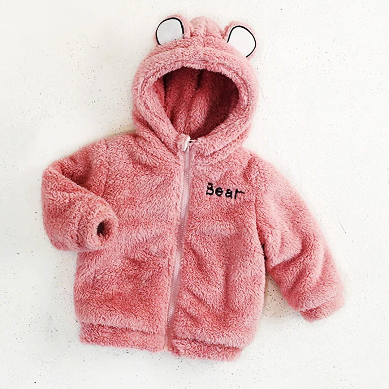 Baby Coat Autumn Winter Clothes Rabbit Ear Warm Flannel Jackets Kids Boys and Girls Children Hoodie Outwear Coat 
Baby Coat Autumn Winter Clothes Rabbit Ear Warm Flannel Jackets Kids Boys and Girls Children Hoodie Outwear Coat