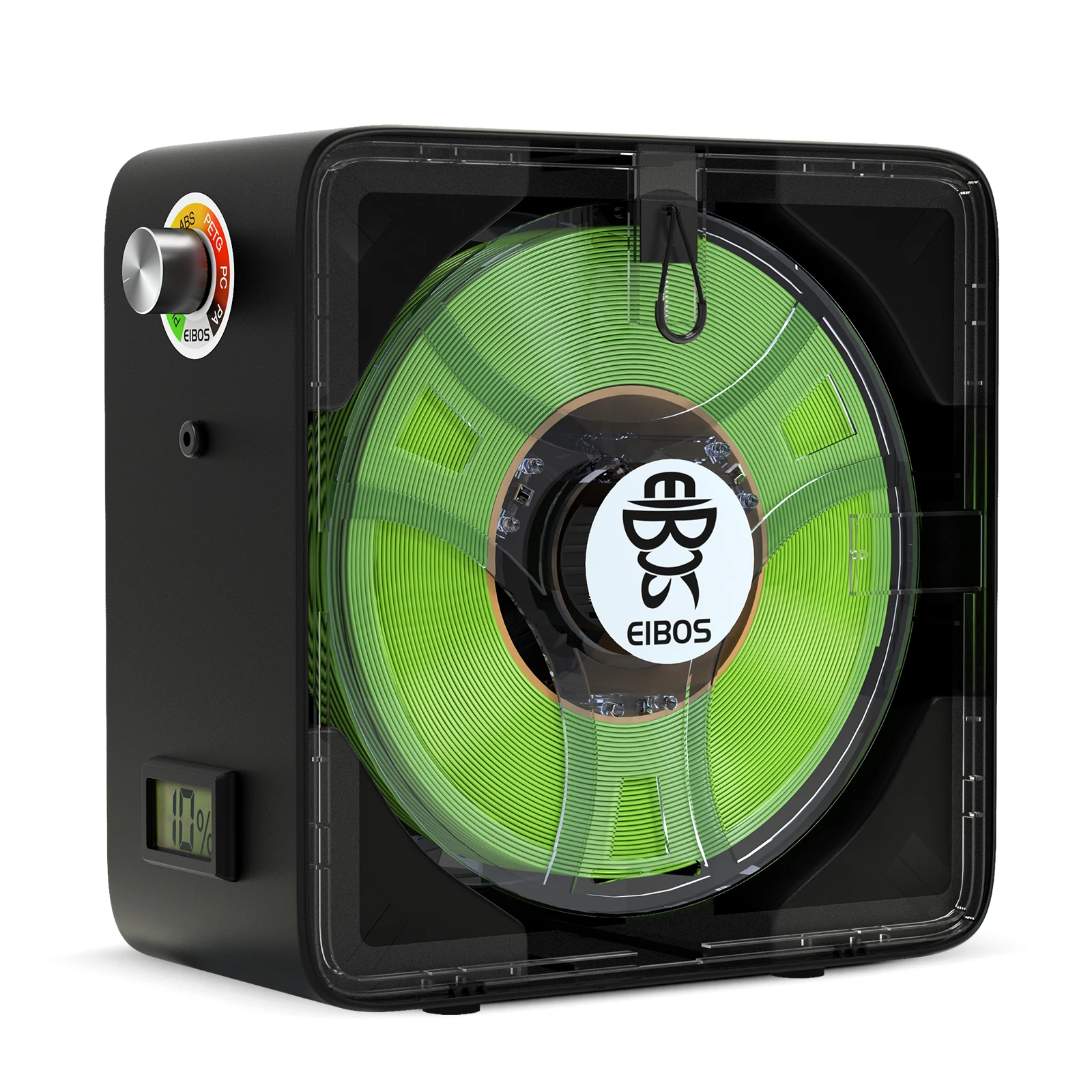 EIBOS 3D Filament Dryer Storage Box 45W PTC Heater Fan Temperature Control 1.75mm 2.85mm 3.0mm for Nylon PVA PLA PETG TPU
EIBOS 3D Filament Dryer Storage Box 45W PTC Heater Fan Temperature Control 1.75mm 2.85mm 3.0mm for Nylon PVA PLA PETG TPU