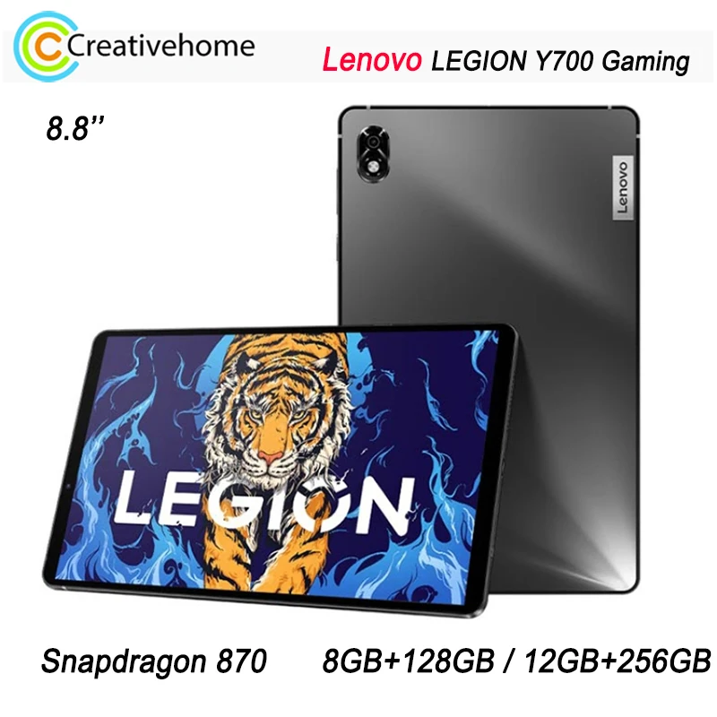 

Original Lenovo LEGION Y700 Gaming Tablet TB-9707F 8.8 inch 8GB+128GB / 12GB+256GB Android 11 Qualcomm Snapdragon 870 Octa Core