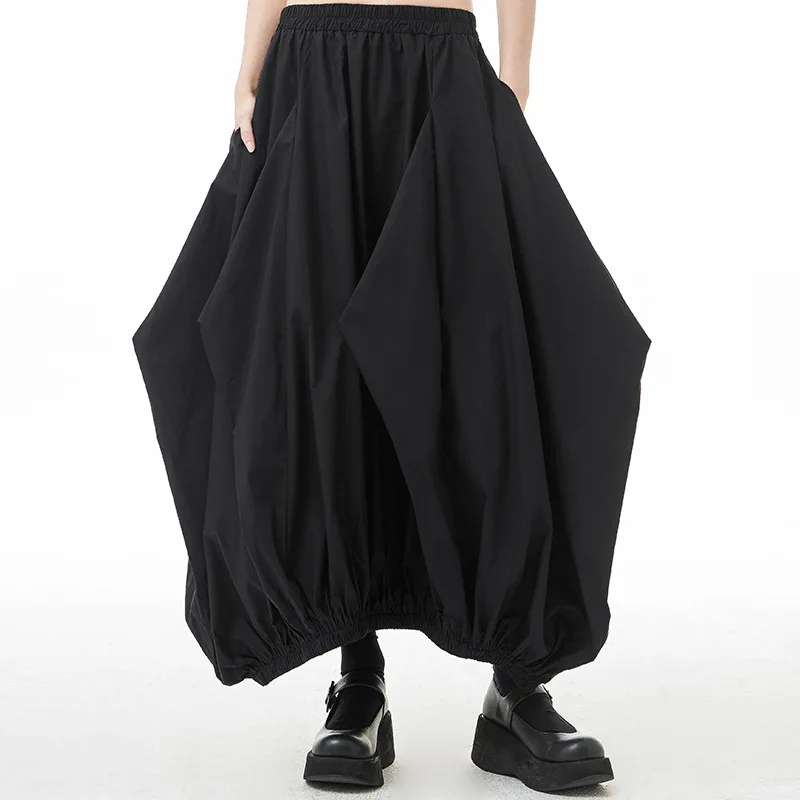 EVLOOKS Japanese Style Pleated Skirt Women's 2022 Autumn New Large Size Loose Niche Design Lantern Elegant Casual Maxi
EVLOOKS Japanese Style Pleated Skirt Women's 2022 Autumn New Large Size Loose Niche Design Lantern Elegant Casual Maxi
