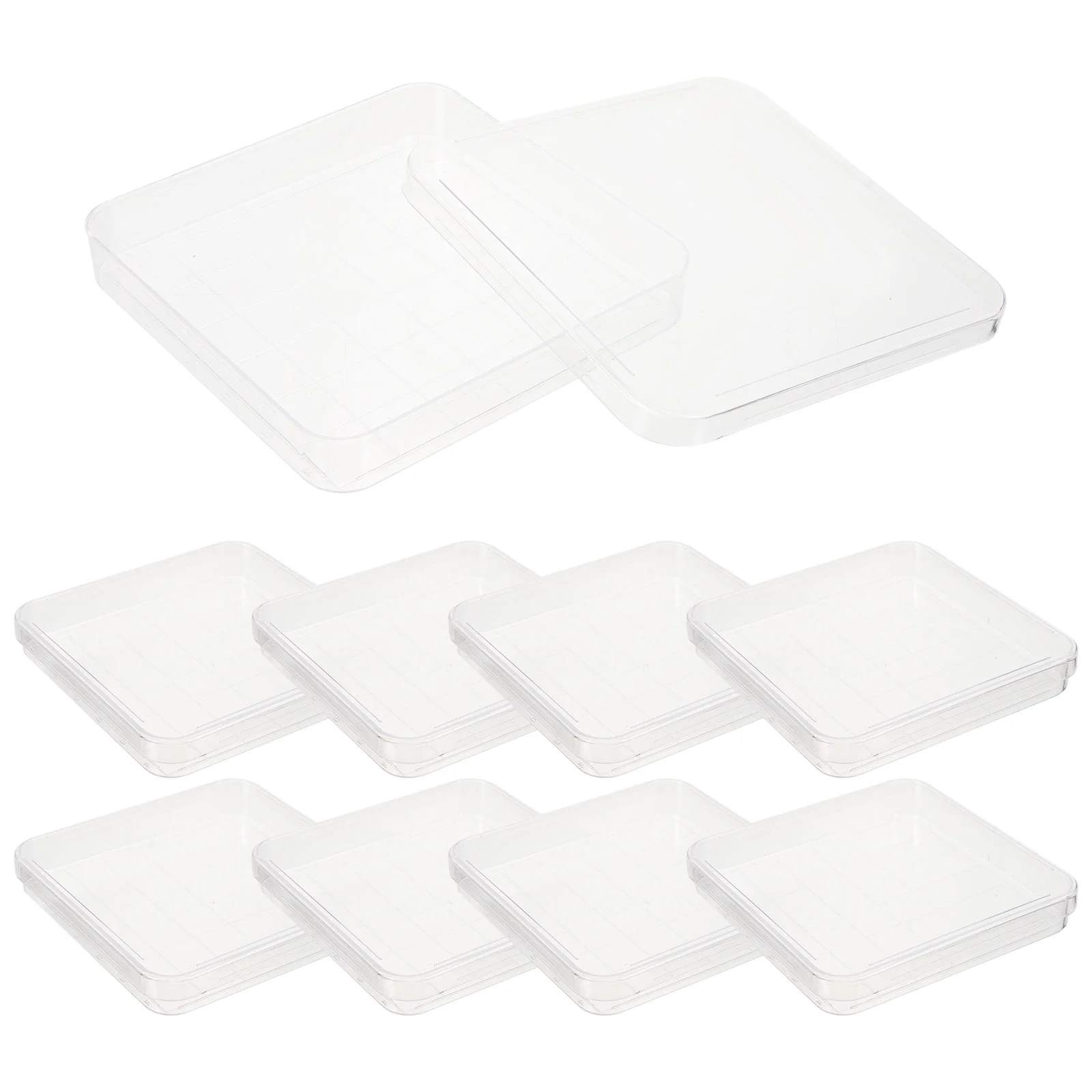 10 Pcs Square Petri Dish Culture Clear Dishes Lids Sterile Petri Dishes Transparent Laboratory
10 Pcs Square Petri Dish Culture Clear Dishes Lids Sterile Petri Dishes Transparent Laboratory