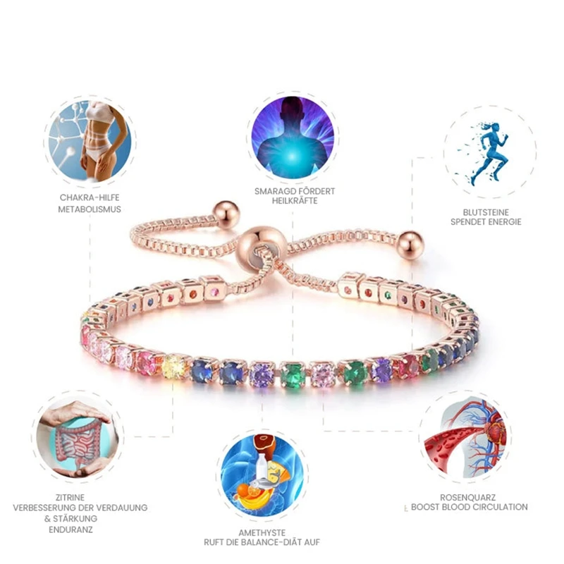 Boho Fashion Charm CZ Tennis Bracelet for Women Crystal Zircon Jewelry Adjustable Gold Silver Color Box Chain Bracelets Gift
Boho Fashion Charm CZ Tennis Bracelet for Women Crystal Zircon Jewelry Adjustable Gold Silver Color Box Chain Bracelets Gift