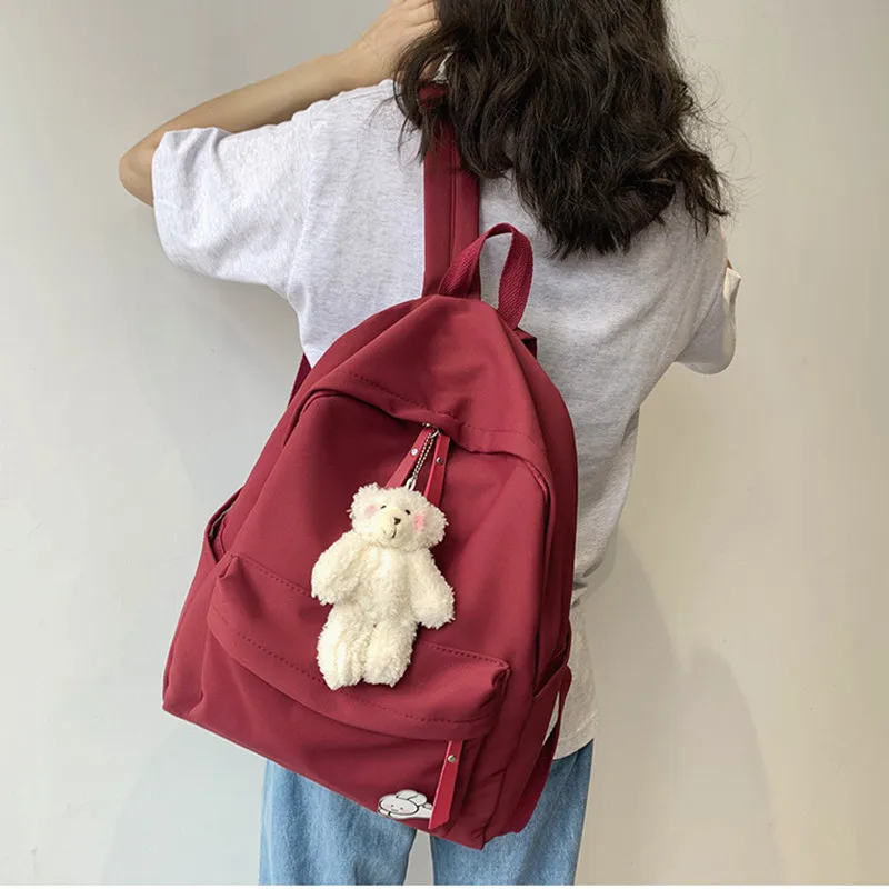 2022 Fashion Women Canvas Backpacks Girls School Bag Large Capacity For Ladies Pink Black Backpack Outdoor Travel Pack
2022 Fashion Women Canvas Backpacks Girls School Bag Large Capacity For Ladies Pink Black Backpack Outdoor Travel Pack