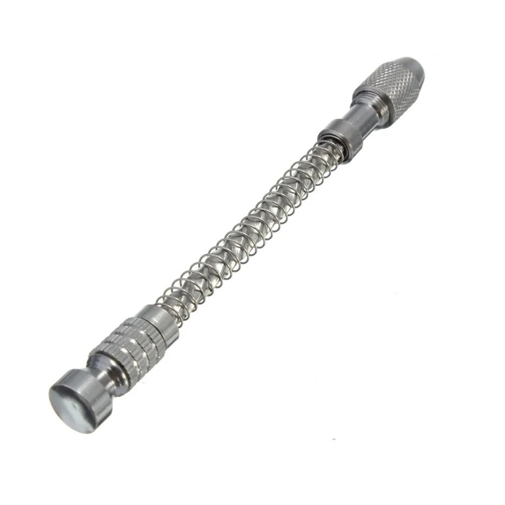 110mm Semi-automatic Hand Drill Alloy Steel Mini Manual Hole Punch Multi-tool Chuck For Drilling Wood Horn Amber Olive Walnut
110mm Semi-automatic Hand Drill Alloy Steel Mini Manual Hole Punch Multi-tool Chuck For Drilling Wood Horn Amber Olive Walnut