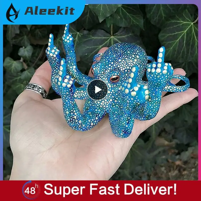 Gesture Octopus Statue Resin Fluorescence Octopus Ornaments Garden Simulation Animals Sculpture Home Crafts Decoration
Gesture Octopus Statue Resin Fluorescence Octopus Ornaments Garden Simulation Animals Sculpture Home Crafts Decoration
