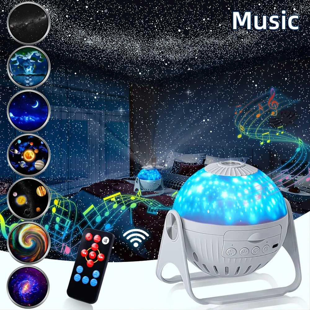 6pcs/set 7pcs/set Constellation Projector Planetarium Projector, HD Focusable Galaxy Projector 360 Degree Adjustable Rotating Ce
6pcs/set 7pcs/set Constellation Projector Planetarium Projector, HD Focusable Galaxy Projector 360 Degree Adjustable Rotating Ce